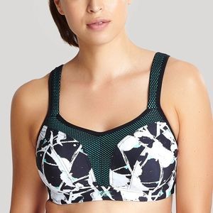 EUC PANACHE SPORT HIGH IMPACT SPORTS BRA 38FF